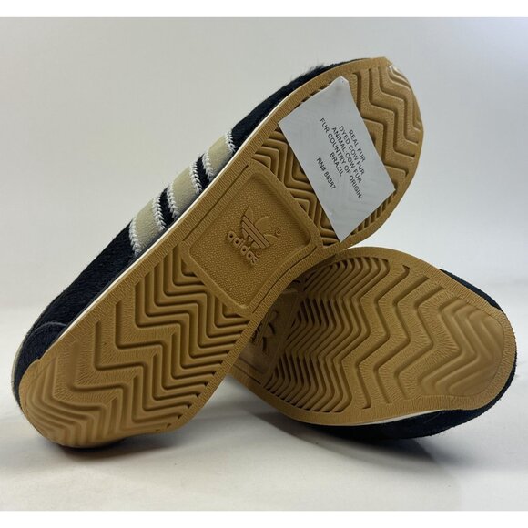 Adidas Originals Country OG Cow Fur Black Womens 10 Shoes Sneakers Low JQ0545 - Picture 8 of 11